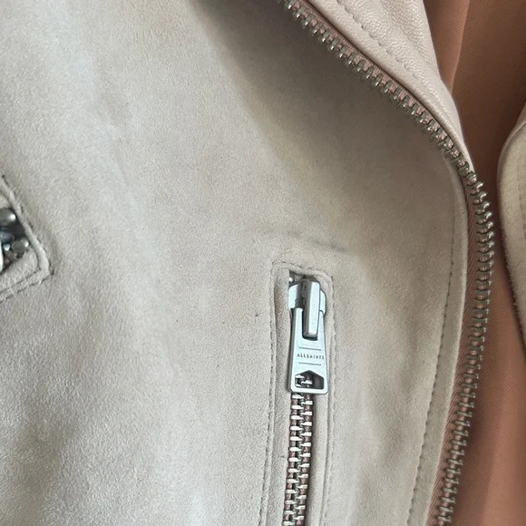 AllSaints Balfern leather biker jacket - Picture 4 of 8